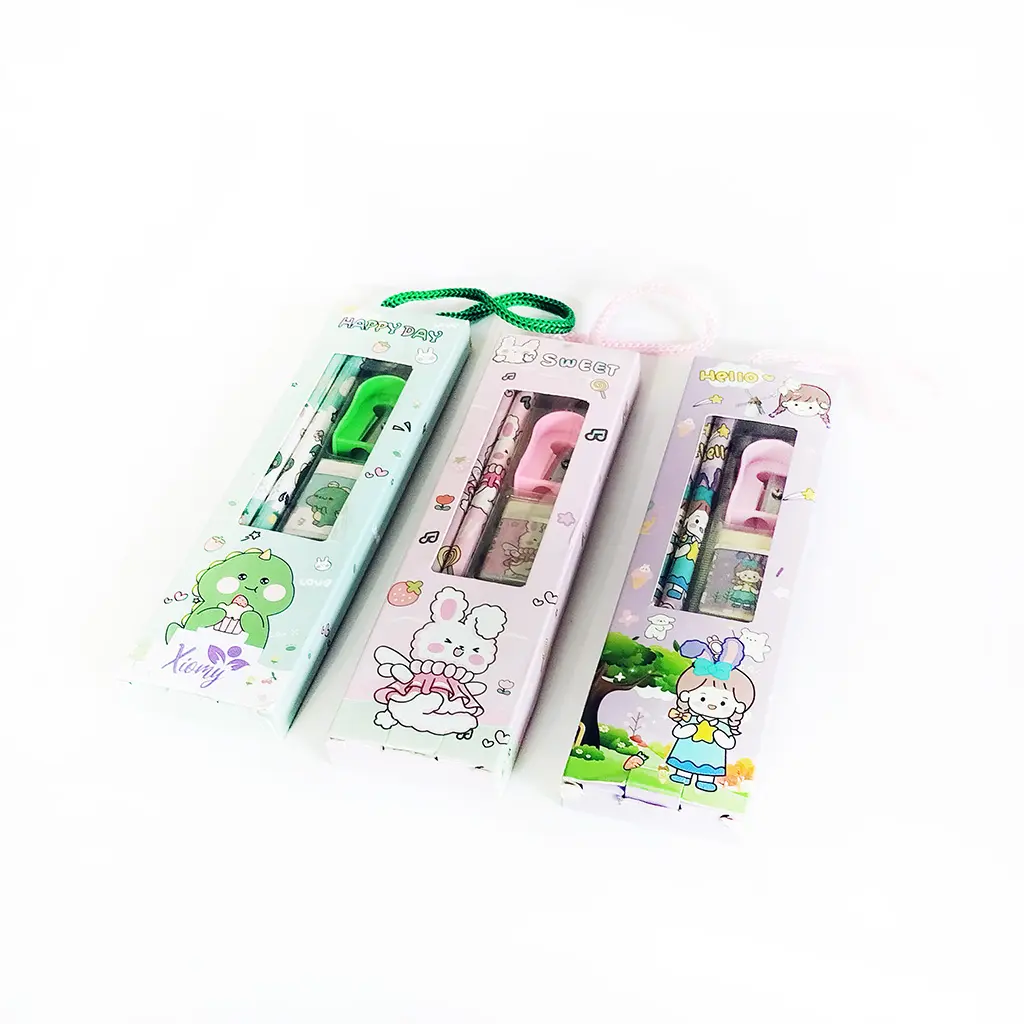 Kit escolar con estuchera