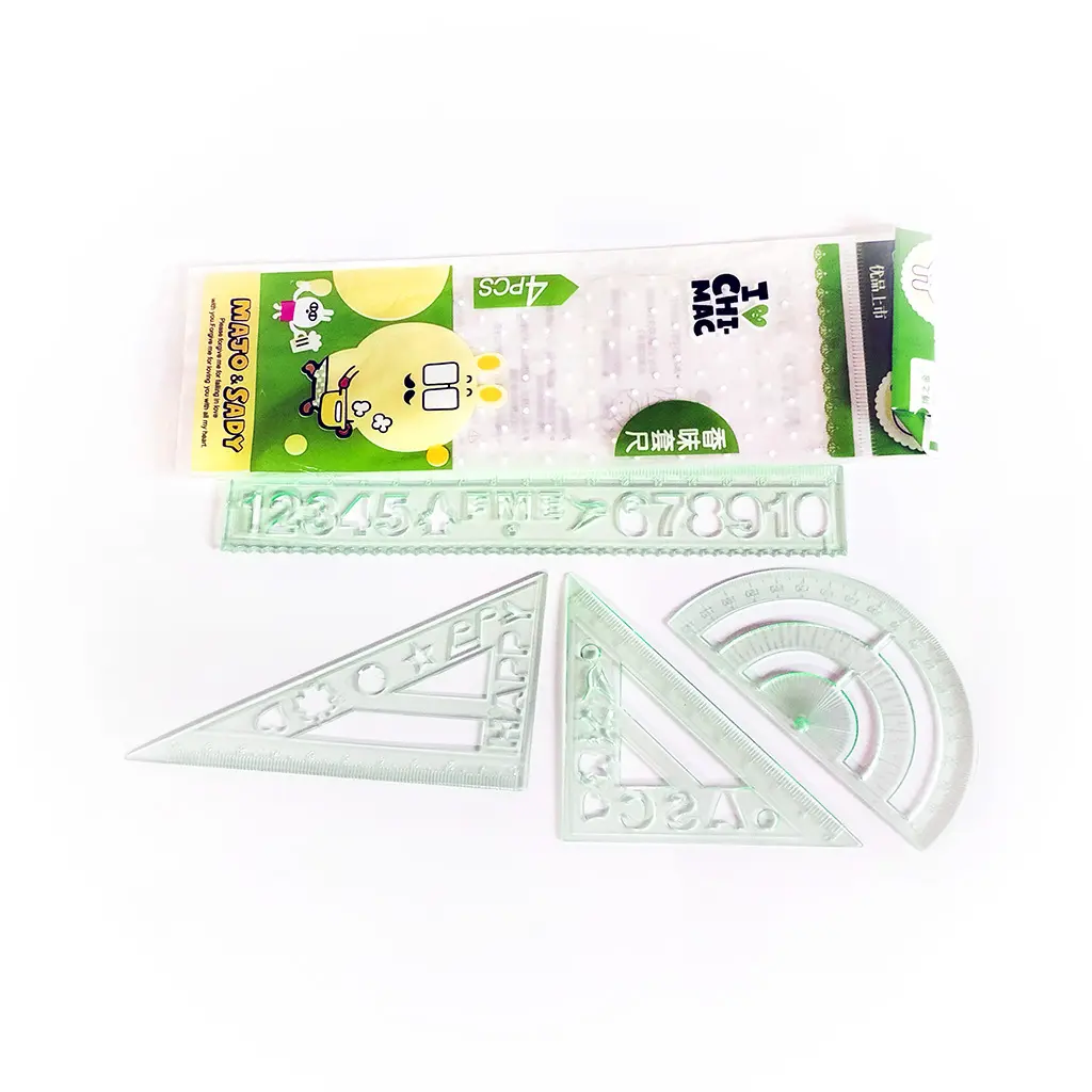 Set de reglas geométricas Majo y Sady