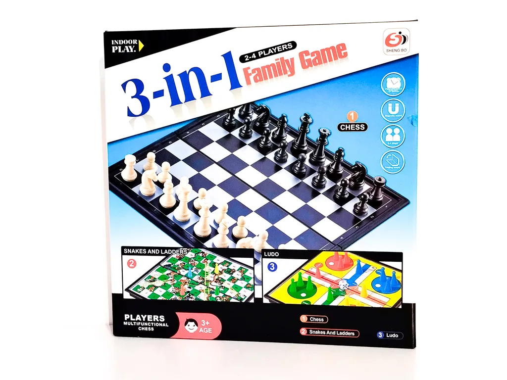 Juegos de mesa 3 en 1