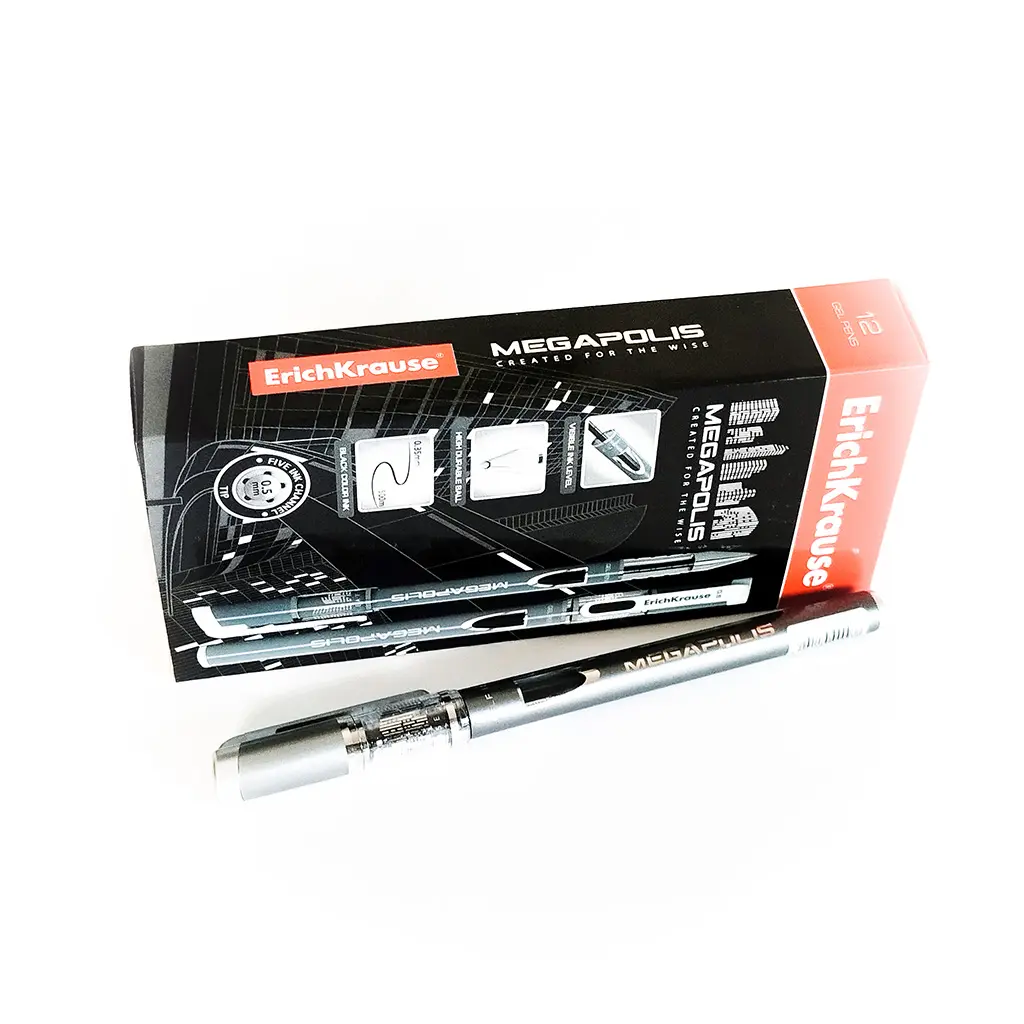 Bolígrafo de gel ErichKrause Megapolis